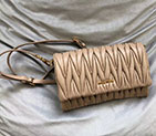 2018 MiuMiu MATELASSE LEATHER MINI BAG