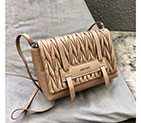 2018 MiuMiu MATELASSE LEATHER SHOULDER BAG 5BD074