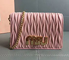 2018 MiuMiu MATELASSE LEATHER SHOULDER BAG