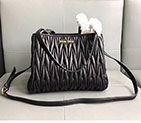 2018 MiuMiu MATELASSE LEATHER TOTE