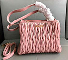 2018 MiuMiu MATELASSE LEATHER TOTE