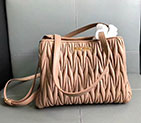 2018 MiuMiu MATELASSE LEATHER TOTE