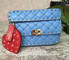 2018 VALENTINO GARAVANI ROCKSTUD SPIKE SMALL BAG 0123