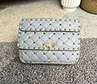 2018 VALENTINO GARAVANI ROCKSTUD SPIKE SMALL BAG 0123