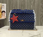 2018 VALENTINO LARGE GARAVANI ROCKSTUD SPIKE CHAIN BAG