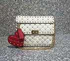 2018 VALENTINO MEDIUM ROCKSTUD SPIKE CHAIN BAG