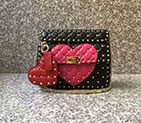 2018 VALENTINO MEDIUM ROCKSTUD SPIKE CHAIN BAG 0122