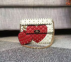 2018 VALENTINO MEDIUM ROCKSTUD SPIKE CHAIN BAG 0122