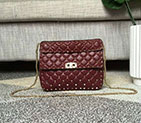2018 VALENTINO MEDIUM ROCKSTUD SPIKE CHAIN BAG