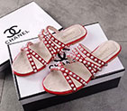 2018 chanle women Sandal in Calfskin with pearl CHW1776