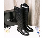 2018 chanle women boots in Calfskin Heel Height 3cm CHW2087