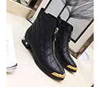 2018 chanle women boots in Lambskin Heel Height 4cm CHW2080
