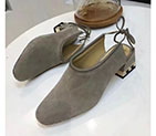 2018 chanle women shoes in Nubuck leather Heel 5cm CHW1644