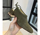 2018 chanle women shoes in Nubuck leather Heel 5cm CHW1645