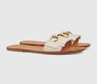 2018 gucci women Slippers in Lambskin leather