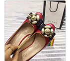 2018 gucci women shoes in Calfskin