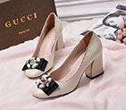 2018 gucci women shoes in Calfskin Heel 7.5cm