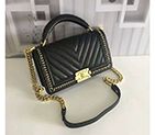 2019 Chanel LeBoy Tote Shoulder Bag