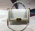 2019 Chanel LeBoy Tote Shoulder Bag