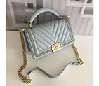 2019 Chanel LeBoy Tote Shoulder Bag