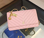 2019 Chanel WOC A33814 Mini Flap Bag A33814