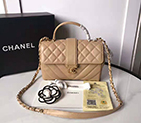 2019 Chanel flap bag with top handle AS0804