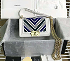 2019 Le Boy Chanel Flap Shoulder Bag A67085