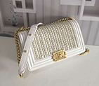 2019 Le Boy Chanel Flap Shoulder Bag A67086