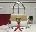 2019 VALENTINO MEDIUM VRING SMOOTH CALFSKIN SHOULDER BAG