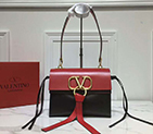 2019 VALENTINO SMALL VRING SMOOTH CALFSKIN SHOULDER BAG