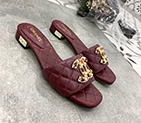2019 chanle women Slippers in Lambskin CHW2280