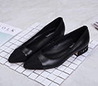 2019 chanle women shoes in Calfskin Heel 2.5cm CHW2220