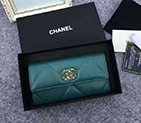 2020 Chanel 19 long flap wallet AP0955