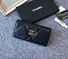 2020 Chanel 19 long flap wallet AP0955