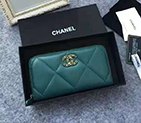 2020 Chanel 19 long zipped wallet AP0946