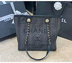 2020 Chanel Medium Tote Shopping Bag A68045