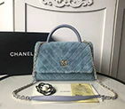 2020 Chanel flap bag with top handle A92991