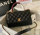 2020 Chanel flap bag with top handle A92991