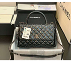 2020 Chanel flap bag with top handle A92991