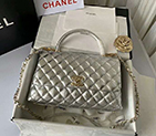 2020 Chanel flap bag with top handle A92991