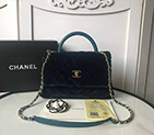 2020 Chanel flap bag with top handle A92991