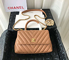 2020 Chanel small flap bag with top handle A92990