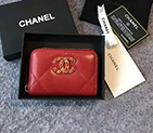 2020 Chanel zipped wallet A31503