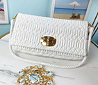2020 LEATHER MIU MIU ICONIC CRYSTAL BAG 5BD233