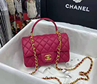 2021 Chanel Mini Flap Bag with Top Handle AS2431