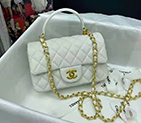 2021 Chanel Mini Flap Bag with Top Handle AS2431