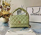 2021 Chanel flap bag with top handle AS2044