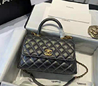 2021 chanel flap bag with top handle A92990