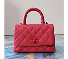 2021 chanel mini flap bag with top handle AS2215