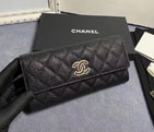 2022 Chanel 19 long flap wallet AP2740B